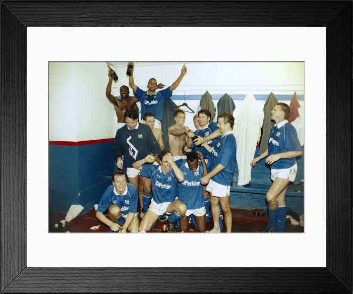 Framed Print : Peterborough v Liverpool League Cup 4th Round match at London Road