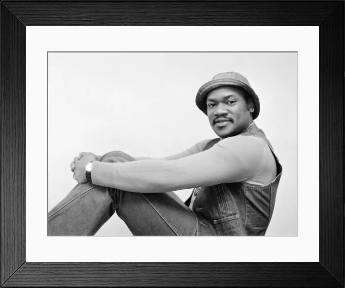 Framed Print : Jamaican-born singer Carl Douglas who reached number one with Kung Fu Fighting Framed Print : Jamaican-born singer Carl Douglas who reached number one with Kung Fu Fighting