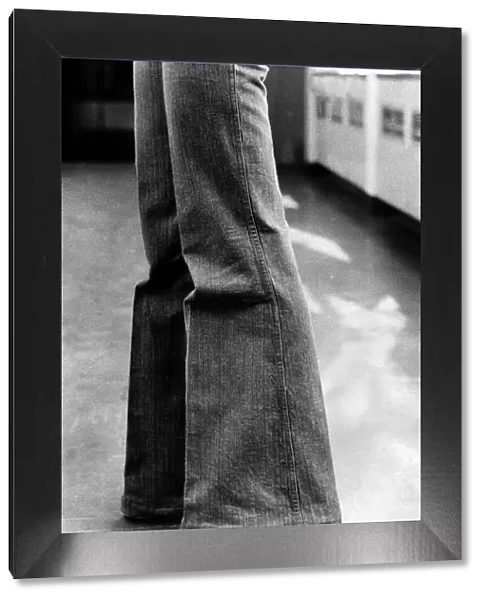 Clothing Fashion Mens Flaired Denim Jeans May 1974