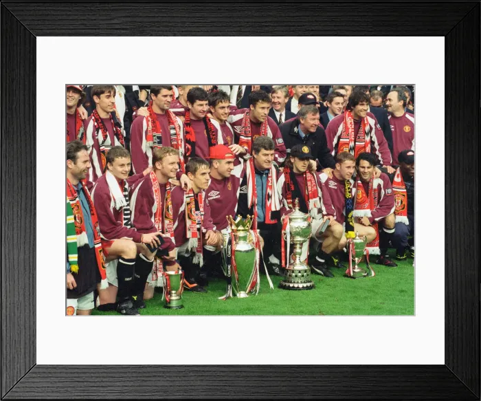 Framed Print : English Premier League match at Old Trafford. Manchester United 2 v West Ham United Framed Print : English Premier League match at Old Trafford. Manchester United 2 v West Ham United