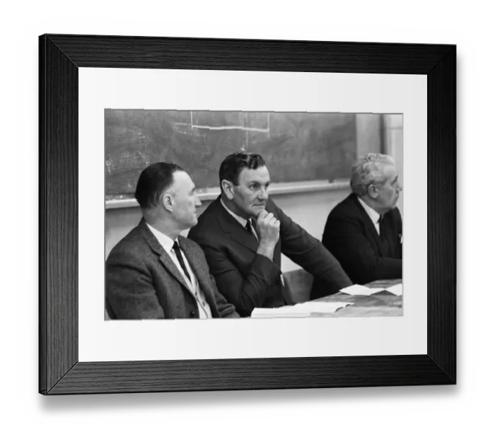 Framed Print : Football Association teach-in at Leeds University with Sheffield United manager John Framed Print : Football Association teach-in at Leeds University with Sheffield United manager John