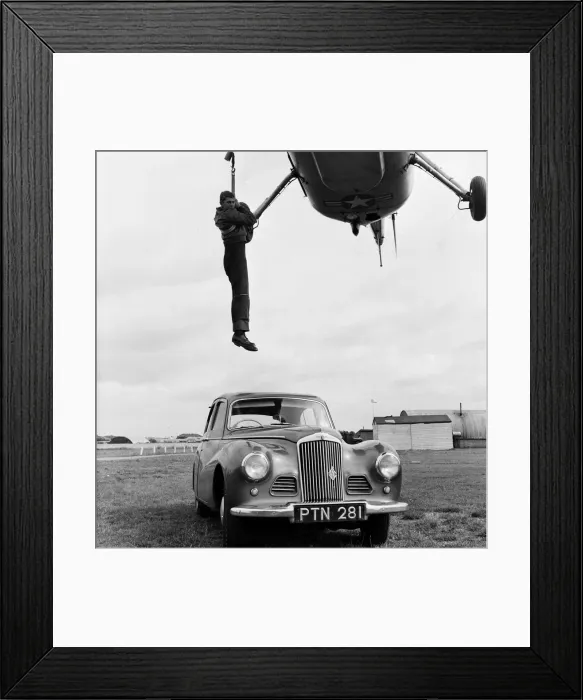 Framed Print : Helicopter from 66th Air Rescue Squadron, United States Air Force Base at Manston Framed Print : Helicopter from 66th Air Rescue Squadron, United States Air Force Base at Manston