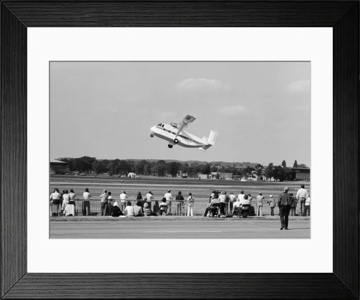 Framed Print : A SC7 Skyvan pictured at the Farnborough Air Show. 5th September 1978 Framed Print : A SC7 Skyvan pictured at the Farnborough Air Show. 5th September 1978