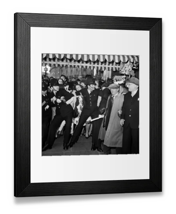 Framed Print : The Beatles A Hard Days Night royal film premiere at the London Pavillion Theatre in Framed Print : The Beatles A Hard Days Night royal film premiere at the London Pavillion Theatre in