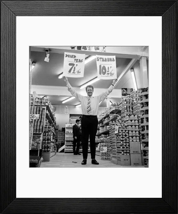 Framed Print : Decimal Currency Feature February 1971 Decimalisation Day - Conservative MP Wildred Framed Print : Decimal Currency Feature February 1971 Decimalisation Day - Conservative MP Wildred