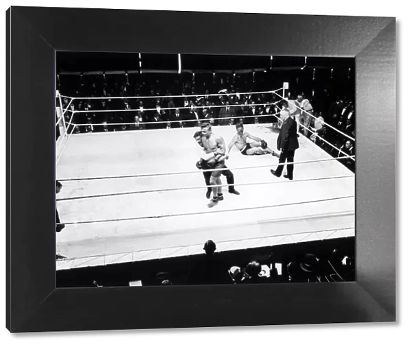 Boxing at Olympia, Kensington, London, United Kingdom. Joe Beckett v. Frank Goddard