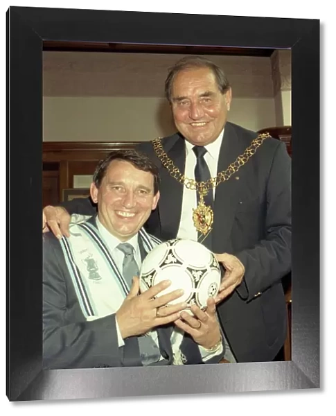 England football manager Graham Taylor was in Coventry to open the Sky Blues