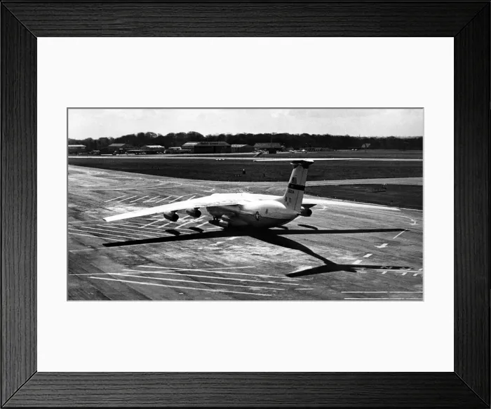 Framed Print : This giant US Air Force Lockheed C-141 Starlifter flew direct into Newcastle Airport Framed Print : This giant US Air Force Lockheed C-141 Starlifter flew direct into Newcastle Airport