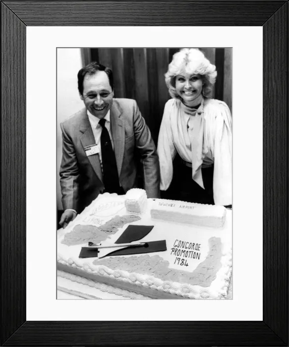 Framed Print : The Evening Chronicle competition / promotion to win a flight on Concorde in August 1984 Framed Print : The Evening Chronicle competition / promotion to win a flight on Concorde in August 1984
