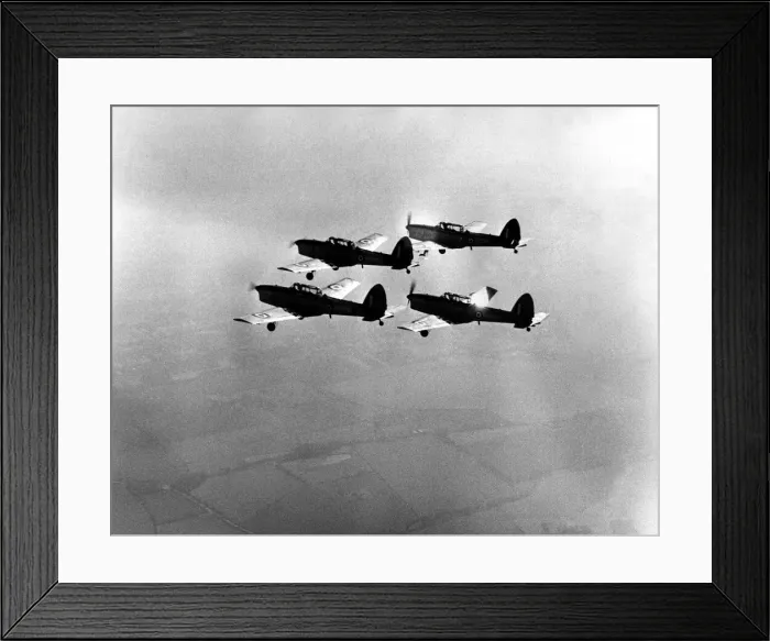 Framed Print : RAF De Havilland Chipmunk trainers of the Northumbrian Universities Air Squadron Framed Print : RAF De Havilland Chipmunk trainers of the Northumbrian Universities Air Squadron