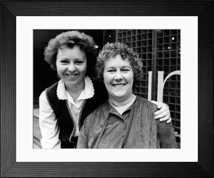 Framed Print : Winners of the Evening Chronicle competition to win a flight on Concorde in August 1984 Framed Print : Winners of the Evening Chronicle competition to win a flight on Concorde in August 1984