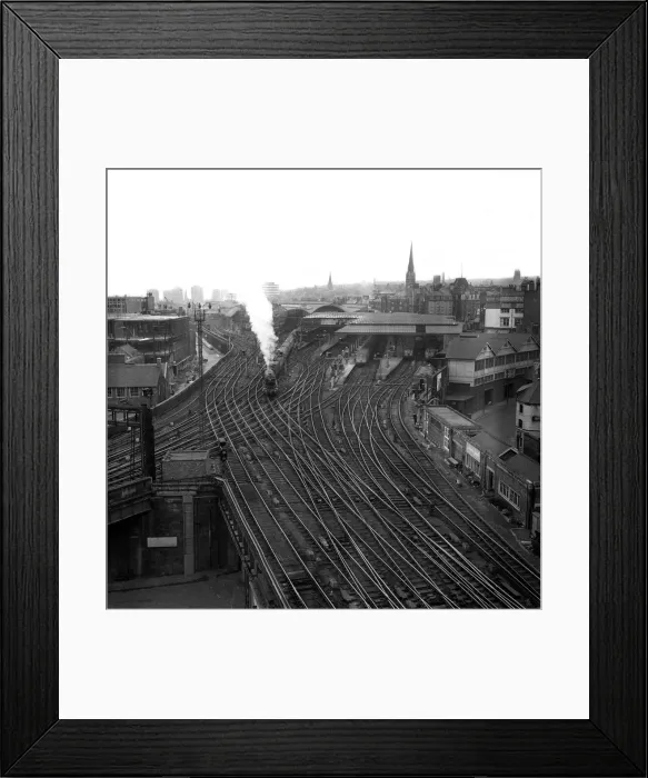 Framed Print : One the 1st May 1968 the Flying Scotsman thundered into the Central Station Framed Print : One the 1st May 1968 the Flying Scotsman thundered into the Central Station