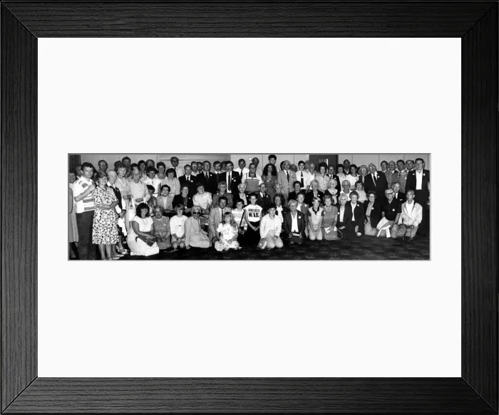 Framed Print : Winners of the Evening Chronicle competition to win a flight on Concorde in August 1984 Framed Print : Winners of the Evening Chronicle competition to win a flight on Concorde in August 1984