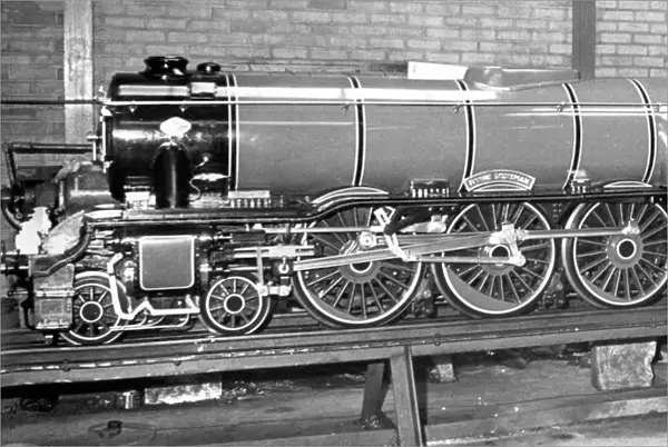 This five ton scale model of the Flying Scotsman, on 4th June 1976