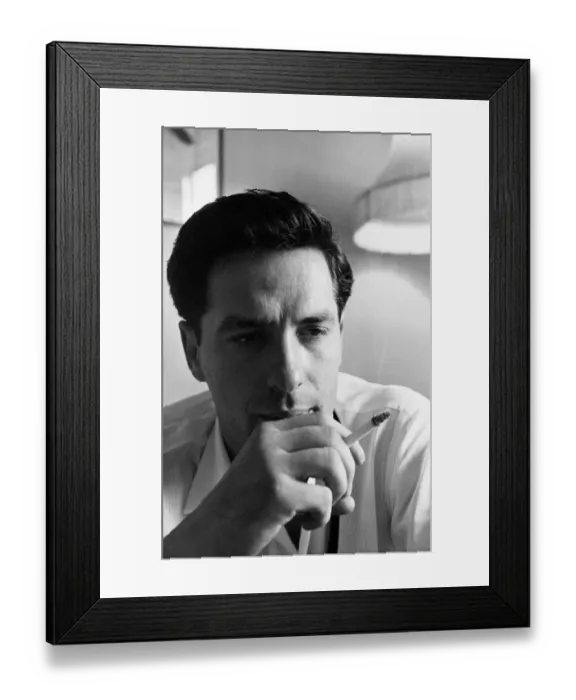 Framed Print : John Cassavetes, actor, 19th August 1960