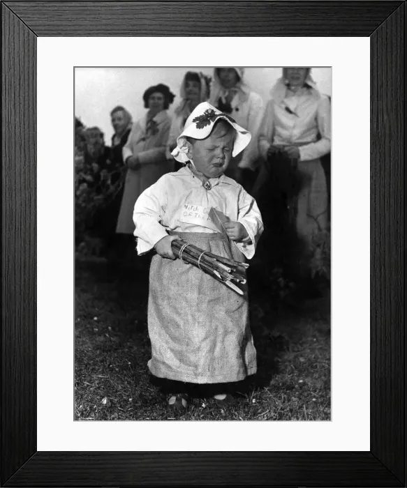 Framed Print : Children: Fancy Dress: Wishford Fair Fancy Dress Contest Framed Print : Children: Fancy Dress: Wishford Fair Fancy Dress Contest
