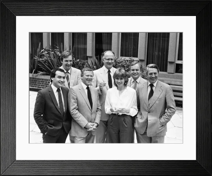 Framed Print : Photocall to announce ITV team that will be responsible for coverage of the Royal Wedding Framed Print : Photocall to announce ITV team that will be responsible for coverage of the Royal Wedding