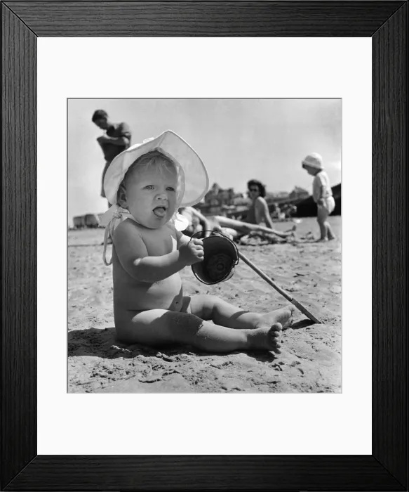 Framed Print : Holidays: Children. April 1952 P024482 Framed Print : Holidays: Children. April 1952 P024482
