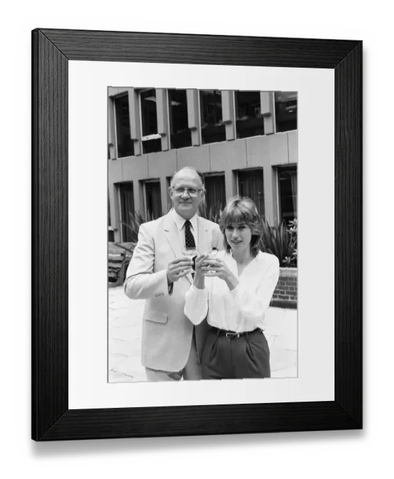 Framed Print : Photocall to announce ITV team that will be responsible for coverage of the Royal Wedding