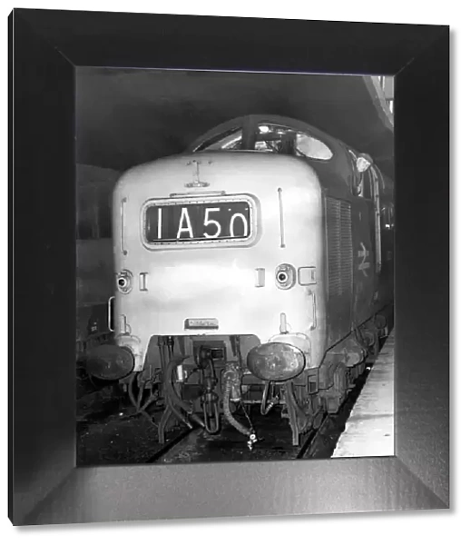 No. IA50 the new Tyne-Thames Express train at Newcastle Central Station on 6th March 1967