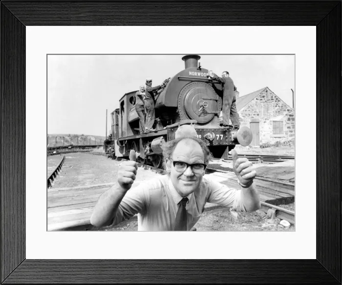 Framed Print : This little 040 tank engine has arrived to double the steam power at the Bowes Railway Framed Print : This little 040 tank engine has arrived to double the steam power at the Bowes Railway