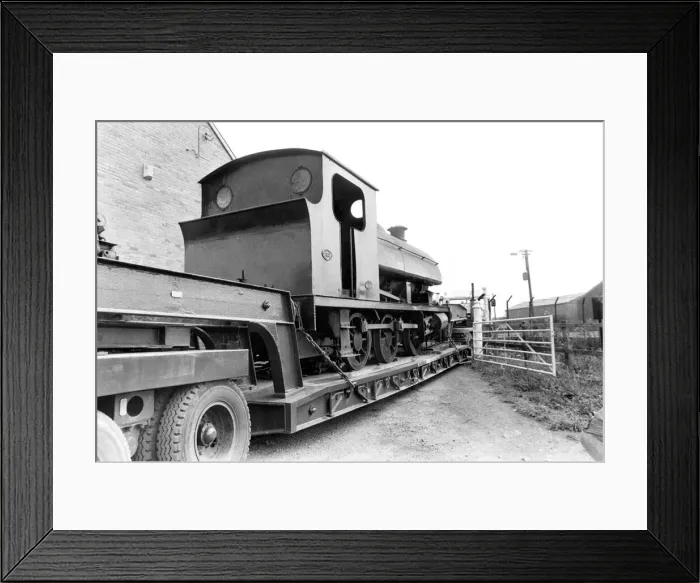 Framed Print : This little 040 tank engine has arrived to double the steam power at the Bowes Railway Framed Print : This little 040 tank engine has arrived to double the steam power at the Bowes Railway