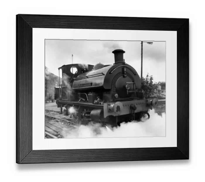 Framed Print : The Sir Cecil A. Cochrane, one of the engines at Tanfield Railway on 31st August 1981 Framed Print : The Sir Cecil A. Cochrane, one of the engines at Tanfield Railway on 31st August 1981