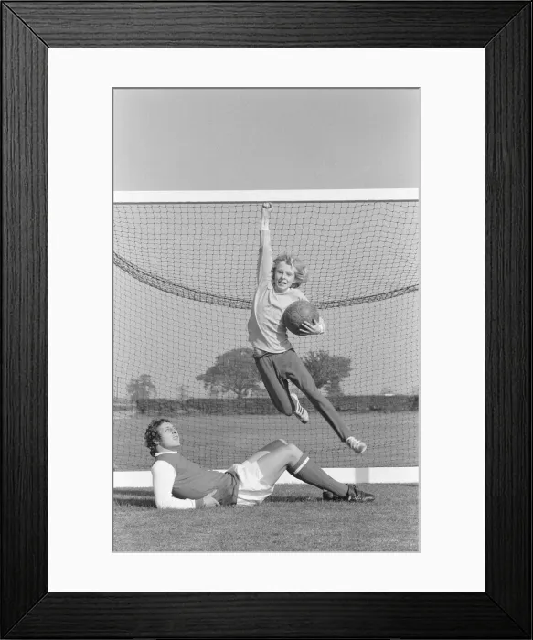 Framed Print : 14 year old Wesley Hynds of London Colney, Herts who has set the women enthusing over his Framed Print : 14 year old Wesley Hynds of London Colney, Herts who has set the women enthusing over his