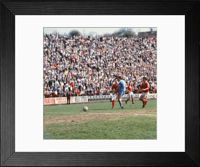 Framed Print : Charlton v. Stoke City April 1979 Framed Print : Charlton v. Stoke City April 1979