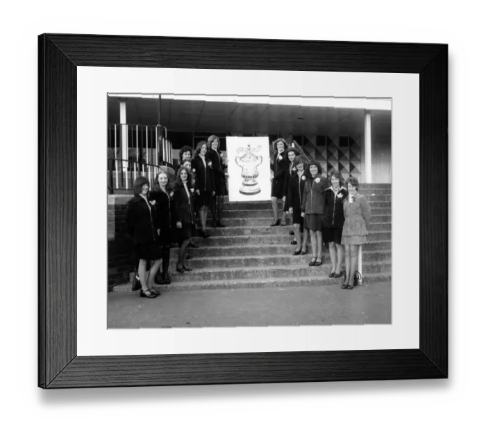 Framed Print : A line-up of supergirls for that Superteam - Newcatle United Framed Print : A line-up of supergirls for that Superteam - Newcatle United
