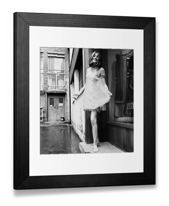 Framed Print : Sandie Shaw, leaves for Vienna tomorrow, to compete in the Eurovision Song Contest Framed Print : Sandie Shaw, leaves for Vienna tomorrow, to compete in the Eurovision Song Contest