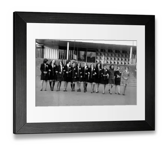 Framed Print : A line-up of supergirls for that Superteam - Newcatle United Framed Print : A line-up of supergirls for that Superteam - Newcatle United