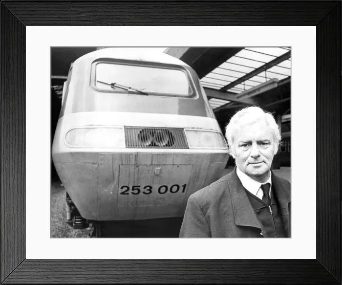 Framed Print : Mr. Alan Craig achieved every railmans dream on 18th March 1976 when he spent 40 Framed Print : Mr. Alan Craig achieved every railmans dream on 18th March 1976 when he spent 40