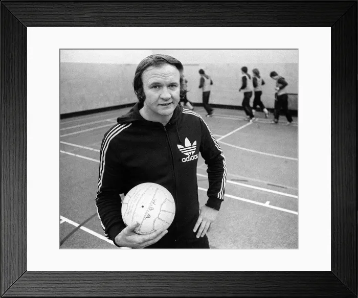 Framed Print : Ron Atkinson the new West Bromwich Albion manager Framed Print : Ron Atkinson the new West Bromwich Albion manager