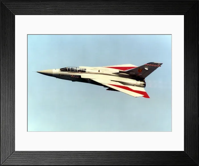 Framed Print : A Panavia Tornado F3, twin-engine, variable-sweep wing combat aircraft
