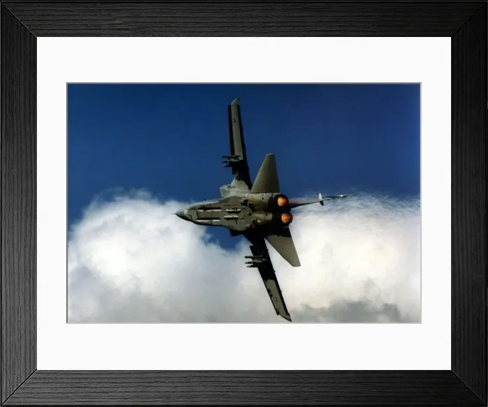 Framed Print : A RAF Panavia Tornado, twin-engine, variable-sweep wing multi role combat aircraft Framed Print : A RAF Panavia Tornado, twin-engine, variable-sweep wing multi role combat aircraft
