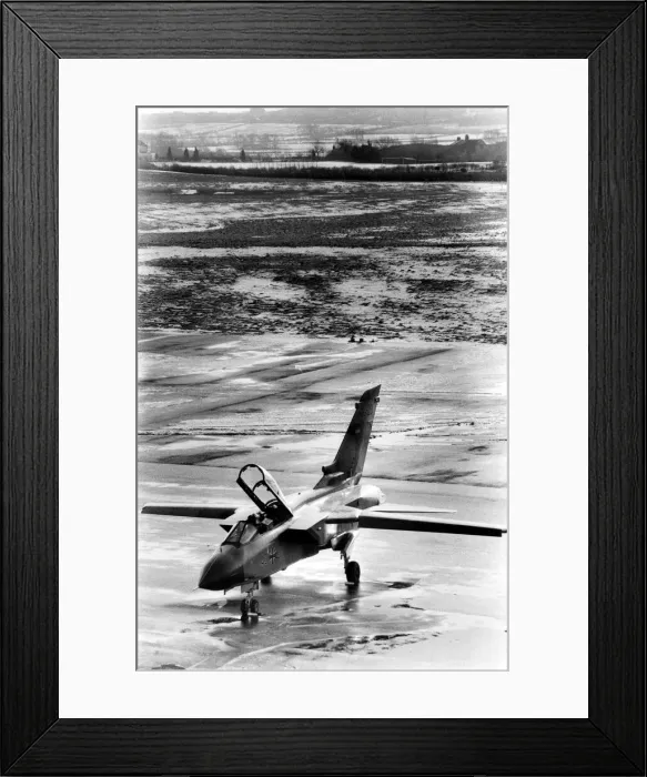 Framed Print : A Panavia Tornado, twin-engine, variable-sweep wing multi role combat aircraft Framed Print : A Panavia Tornado, twin-engine, variable-sweep wing multi role combat aircraft