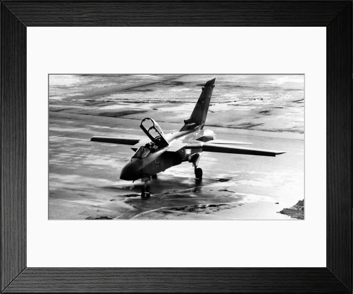 Framed Print : A Panavia Tornado, twin-engine, variable-sweep wing multi role combat aircraft Framed Print : A Panavia Tornado, twin-engine, variable-sweep wing multi role combat aircraft