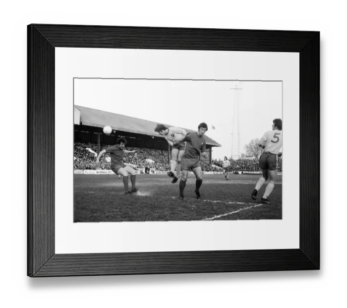 Framed Print : Leyton Orient v. Norwich City FC. 24th April 1972 Framed Print : Leyton Orient v. Norwich City FC. 24th April 1972