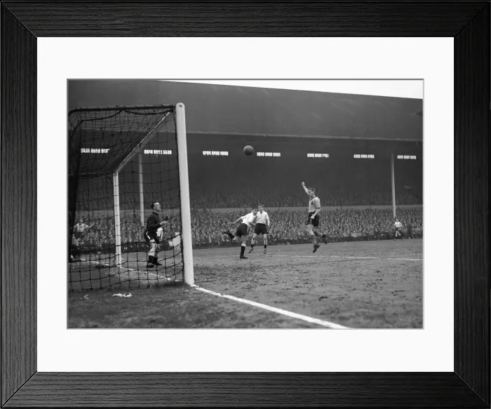 Framed Print : FA Cup semi final. Norwich 1 v. Luton 1 Crossan of Norwich heads wide Framed Print : FA Cup semi final. Norwich 1 v. Luton 1 Crossan of Norwich heads wide