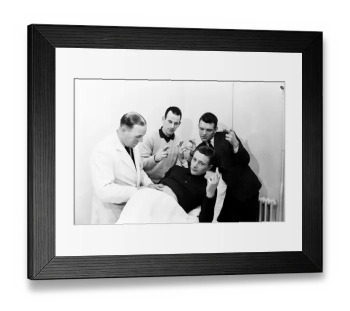 Framed Print : Norwich City FC players hoping to be fit for 5th round cup tie v Manchester United