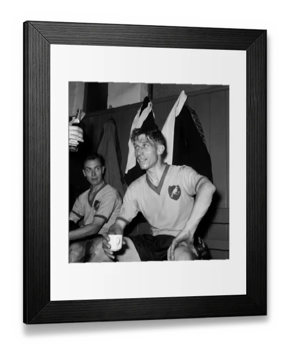 Framed Print : Norwich City FC v. Queens Park Rangers. 23rd April 1960