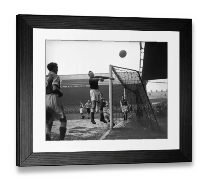 Framed Print : Norwich v. Ipswich - 20th March 1954. Division Three (South) match at Norwich