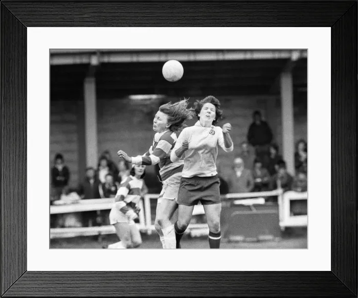 Framed Print : Southampton 2-1 Queens Park Rangers. A. E. T. Ladies FA Cup Final at Bedford Town Framed Print : Southampton 2-1 Queens Park Rangers. A. E. T. Ladies FA Cup Final at Bedford Town