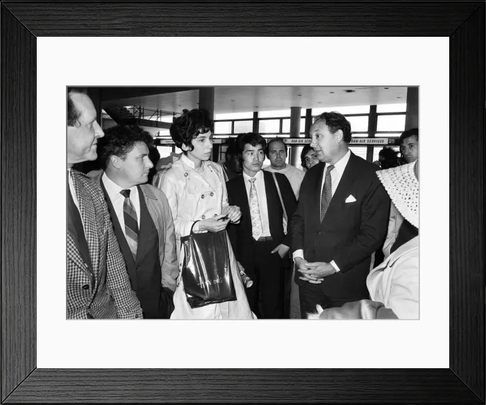Framed Print : Forty seven passengers were banned from joining a charter flight to New York from Gatwick Framed Print : Forty seven passengers were banned from joining a charter flight to New York from Gatwick