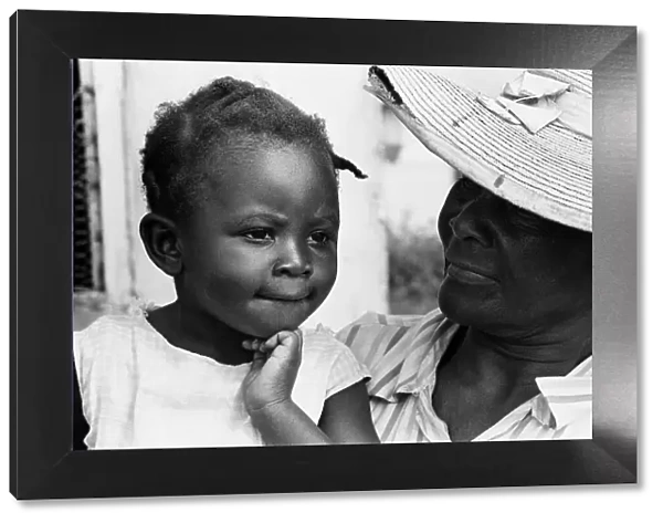 Mother and Child, West Indies, February 1965