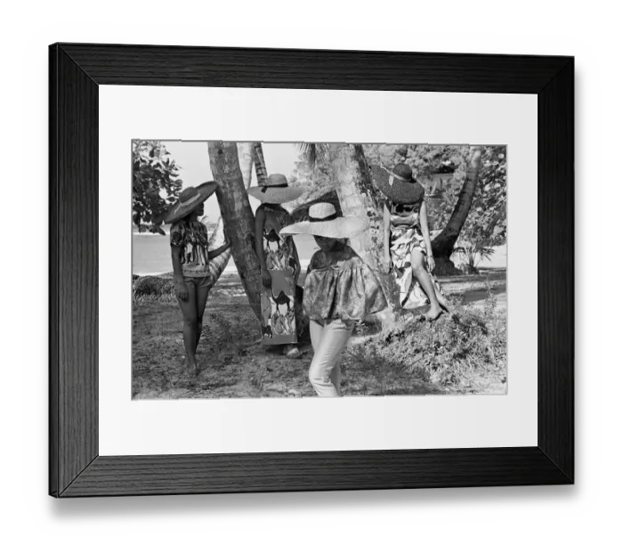 Framed Print : West Indies Fashion, February 1965 Framed Print : West Indies Fashion, February 1965