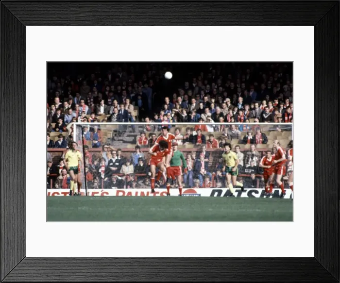 Framed Print : Norwich City Middlesbrough v. Norwich. September 1980 Framed Print : Norwich City Middlesbrough v. Norwich. September 1980