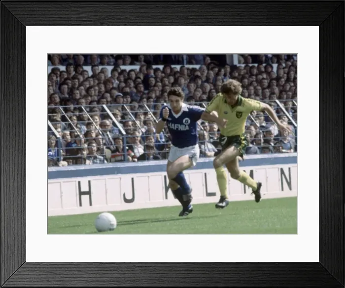 Framed Print : Everton v. Norwich. 18th August 1979 Framed Print : Everton v. Norwich. 18th August 1979