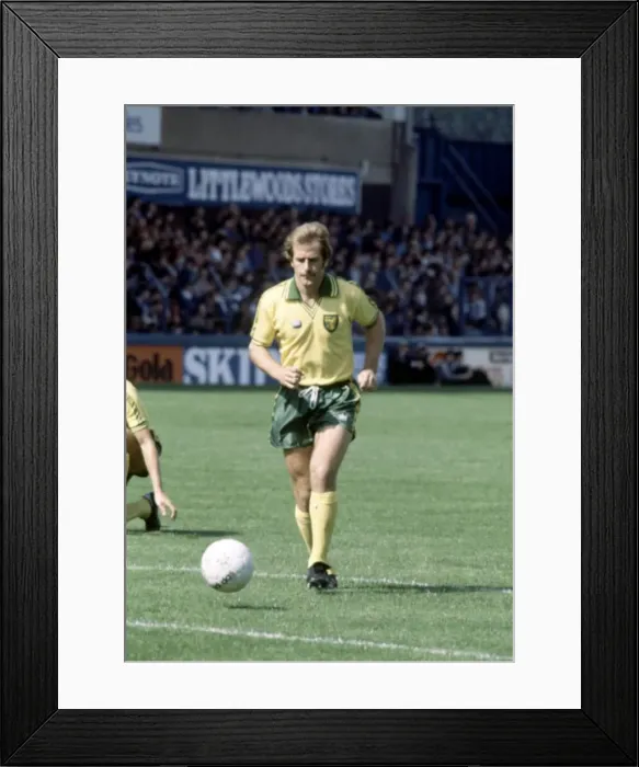 Framed Print : Norwich City Everton v. Norwich. 18th August 1979 Framed Print : Norwich City Everton v. Norwich. 18th August 1979